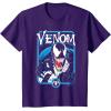 imageMarvel Comics Retro Classic Venom Lurking Bust Portrait TShirtPurple