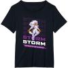 imageMarvel Cosmic Invasion Game Storm XMen Retro Pixel Graphics TShirtBlack