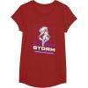 imageMarvel Cosmic Invasion Game Storm XMen Retro Pixel Graphics TShirtCranberry Red