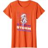 imageMarvel Cosmic Invasion Game Storm XMen Retro Pixel Graphics TShirtOrange