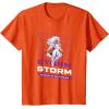 imageMarvel Cosmic Invasion Game Storm XMen Retro Pixel Graphics TShirtOrange