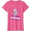 imageMarvel Cosmic Invasion Game Storm XMen Retro Pixel Graphics TShirtPink Heather