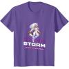 imageMarvel Cosmic Invasion Game Storm XMen Retro Pixel Graphics TShirtPurple Heather