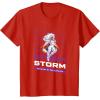 imageMarvel Cosmic Invasion Game Storm XMen Retro Pixel Graphics TShirtRed