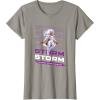 imageMarvel Cosmic Invasion Game Storm XMen Retro Pixel Graphics TShirtSlate Grey