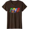 imageMarvel Cosmic Invasion Game Super Hero Select Screen Retro TShirtBrown