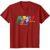 imageMarvel Cosmic Invasion Game Super Hero Select Screen Retro TShirtCranberry Red