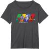 imageMarvel Cosmic Invasion Game Super Hero Select Screen Retro TShirtDark Heather Grey