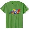 imageMarvel Cosmic Invasion Game Super Hero Select Screen Retro TShirtGrass Green