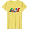 imageMarvel Cosmic Invasion Game Super Hero Select Screen Retro TShirtLemon Yellow