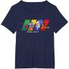 imageMarvel Cosmic Invasion Game Super Hero Select Screen Retro TShirtNavy Blue
