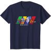 imageMarvel Cosmic Invasion Game Super Hero Select Screen Retro TShirtNavy Blue