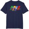 imageMarvel Cosmic Invasion Game Super Hero Select Screen Retro TShirtNavy Blue