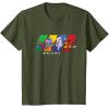 imageMarvel Cosmic Invasion Game Super Hero Select Screen Retro TShirtOlive Green