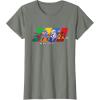imageMarvel Cosmic Invasion Game Super Hero Select Screen Retro TShirtOlive Heather