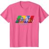 imageMarvel Cosmic Invasion Game Super Hero Select Screen Retro TShirtPink Heather