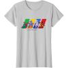 imageMarvel Cosmic Invasion Game Super Hero Select Screen Retro TShirtSilver Grey