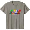 imageMarvel Cosmic Invasion Game Super Hero Select Screen Retro TShirtSlate Grey