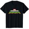 imageMarvel Cosmic Invasion Logo Official Game TShirtBlack