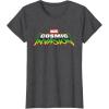 imageMarvel Cosmic Invasion Logo Official Game TShirtDark Heather Grey