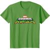 imageMarvel Cosmic Invasion Logo Official Game TShirtGrass Green