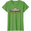 imageMarvel Cosmic Invasion Logo Official Game TShirtGrass Green