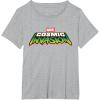 imageMarvel Cosmic Invasion Logo Official Game TShirtHeather Grey