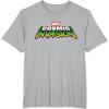 imageMarvel Cosmic Invasion Logo Official Game TShirtHeather Grey