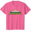 imageMarvel Cosmic Invasion Logo Official Game TShirtPink Heather