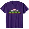 imageMarvel Cosmic Invasion Logo Official Game TShirtPurple
