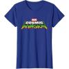 imageMarvel Cosmic Invasion Logo Official Game TShirtRoyal Blue