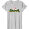 imageMarvel Cosmic Invasion Logo Official Game TShirtSilver Grey