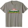 imageMarvel Cosmic Invasion Logo Official Game TShirtSlate Grey