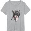 imageMarvel Daredevil Born Again Muse Big Face Closeup Distressed TShirtHeather Grey