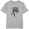 imageMarvel Daredevil Born Again Muse Big Face Closeup Distressed TShirtHeather Grey