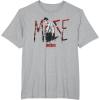 imageMarvel Daredevil Born Again Muse Distressed Bloody Logo TShirtHeather Grey
