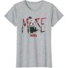 imageMarvel Daredevil Born Again Muse Distressed Bloody Logo TShirtHeather Grey