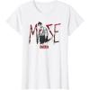 imageMarvel Daredevil Born Again Muse Distressed Bloody Logo TShirtWhite
