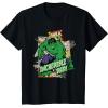 imageMarvel Hulk Incredible Dad Fathers Day TShirtBlack