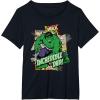 imageMarvel Hulk Incredible Dad Fathers Day TShirtBlack