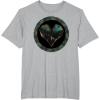imageMarvel Iron Heart Metallic Heart Vintage Chest Emblem TShirtHeather Grey