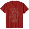imageMarvel Iron Man Stark Industries Armor Details TShirt TShirtCranberry Red