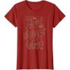 imageMarvel Iron Man Stark Industries Armor Details TShirt TShirtCranberry Red