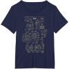 imageMarvel Iron Man Stark Industries Armor Details TShirt TShirtNavy Blue