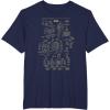 imageMarvel Iron Man Stark Industries Armor Details TShirt TShirtNavy Blue
