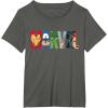 imageMarvel Logo Avengers Super Heroes TShirtAsphalt Grey