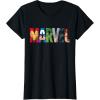 imageMarvel Logo Avengers Super Heroes TShirtBlack