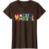 imageMarvel Logo Avengers Super Heroes TShirtBrown
