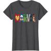 imageMarvel Logo Avengers Super Heroes TShirtDark Heather Grey