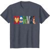 imageMarvel Logo Avengers Super Heroes TShirtHeather Blue